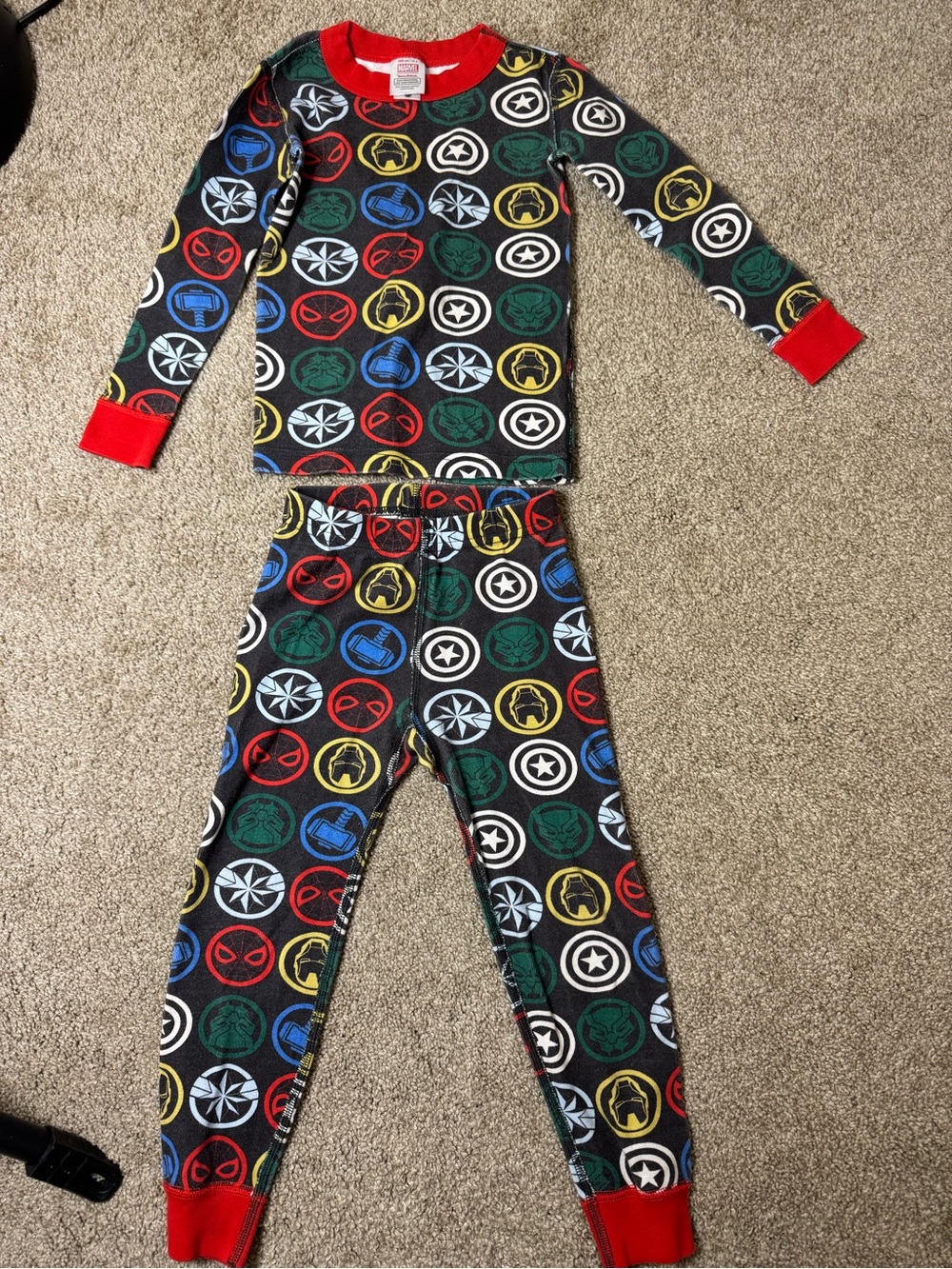 Hanna Andersson Kids Marvel Pajama Set
